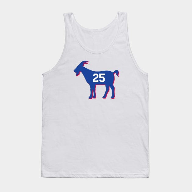 PHI GOAT - 25 - White Tank Top by KFig21